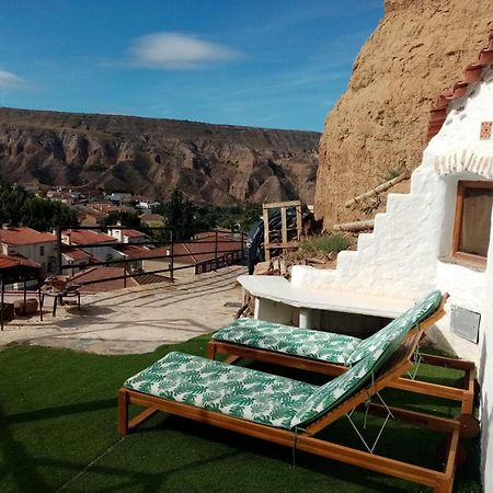 Creatively Designed Cavehouse With Jacuzzi Villa Gorafe Eksteriør bilde